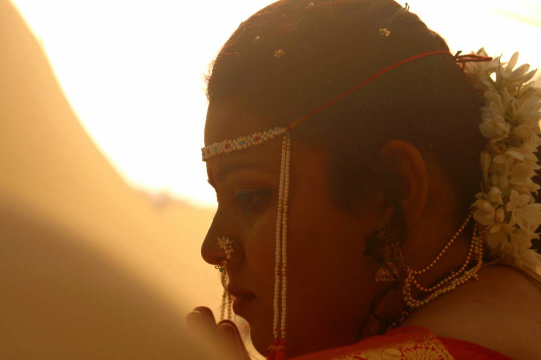 Beautiful Bride Shot by Shubham Yelgunde Photography Wedding-photography Bridal-jewellery-and-accessories | Weddings Photos & Ideas