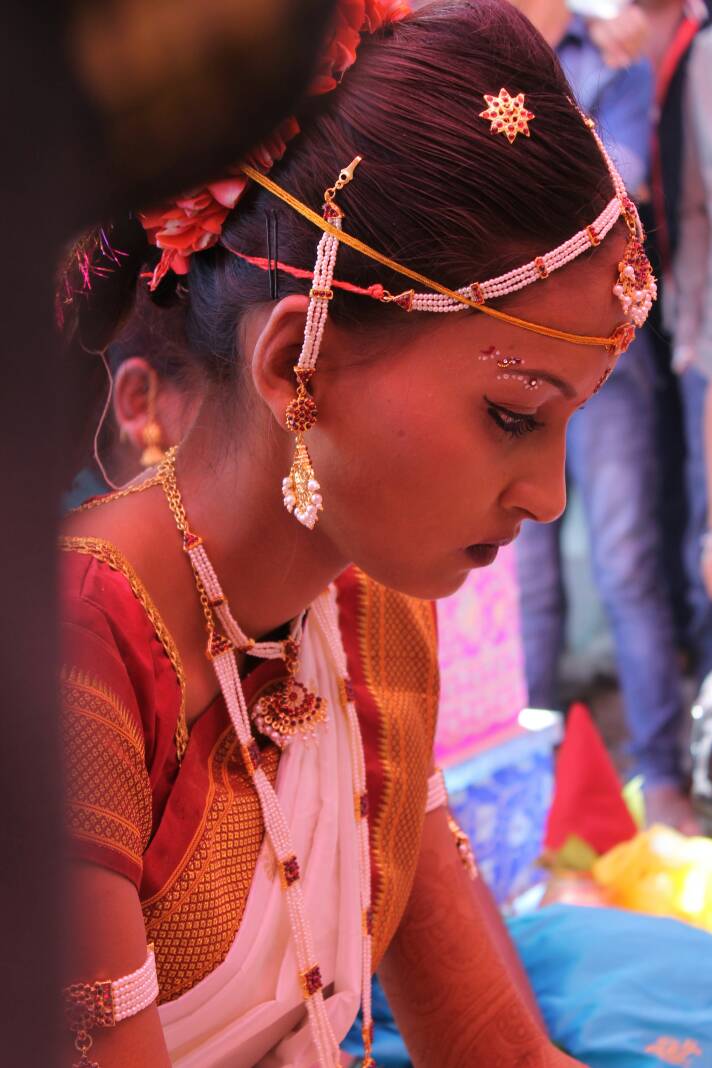 Stunning South Indian Bride by Shubham Yelgunde Photography Wedding-photography Bridal-jewellery-and-accessories | Weddings Photos & Ideas