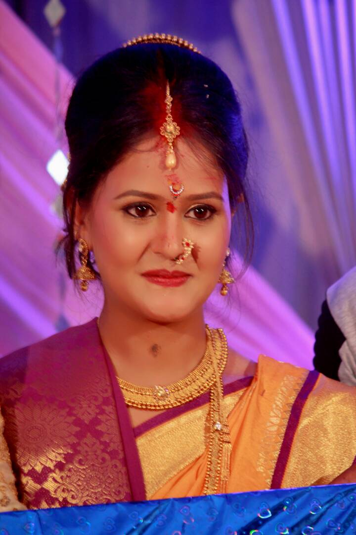 Stunning Bridal Portrait by Shubham Yelgunde Photography Wedding-photography Bridal-jewellery-and-accessories Bridal-makeup | Weddings Photos & Ideas