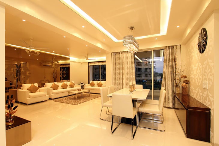 The Dining Area by Deepti Srivastava Dining-room Traditional | Interior Design Photos & Ideas