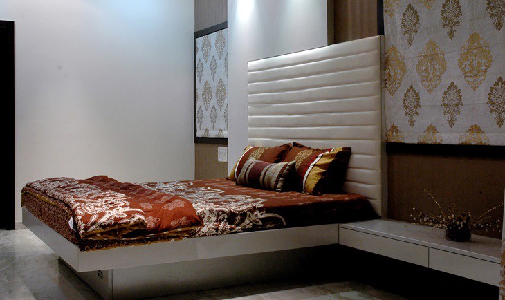 The Masterbedroom by Deepti Srivastava Bedroom Modern | Interior Design Photos & Ideas