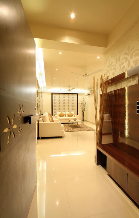 The View Of Hallway by Deepti Srivastava Indoor-spaces Minimalistic | Interior Design Photos & Ideas