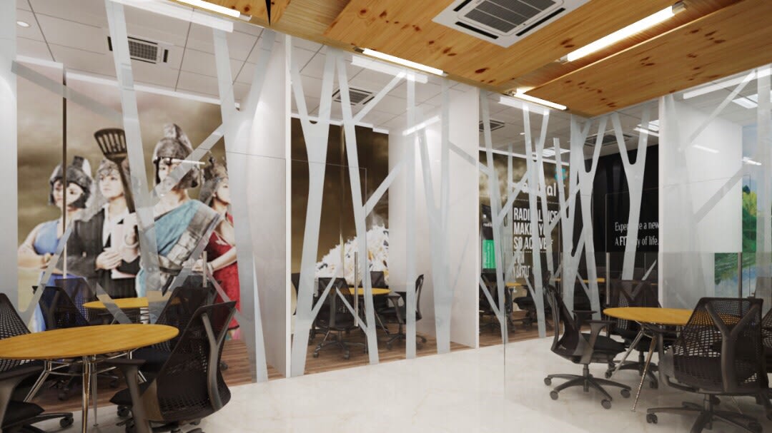 Splendid Office by Anil Verma Contemporary | Interior Design Photos & Ideas