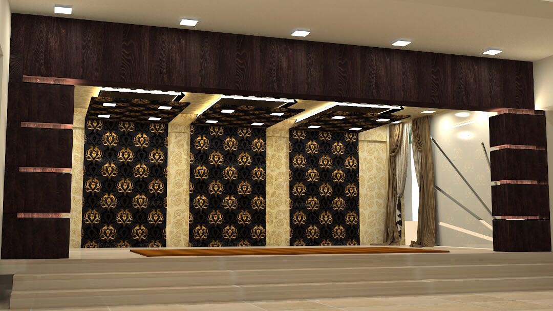 Lavish Hall by Bashier Ahmed Modern | Interior Design Photos & Ideas