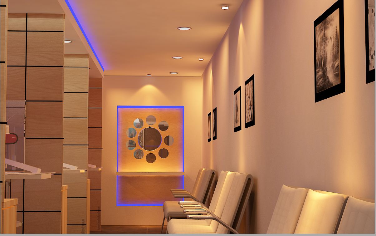 Lavish Hallway by Bashier Ahmed Modern | Interior Design Photos & Ideas