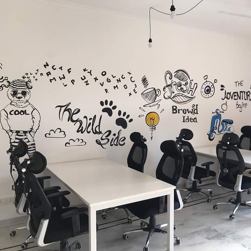 Whimsical Wall by Rakshanda Iram Contemporary | Interior Design Photos & Ideas