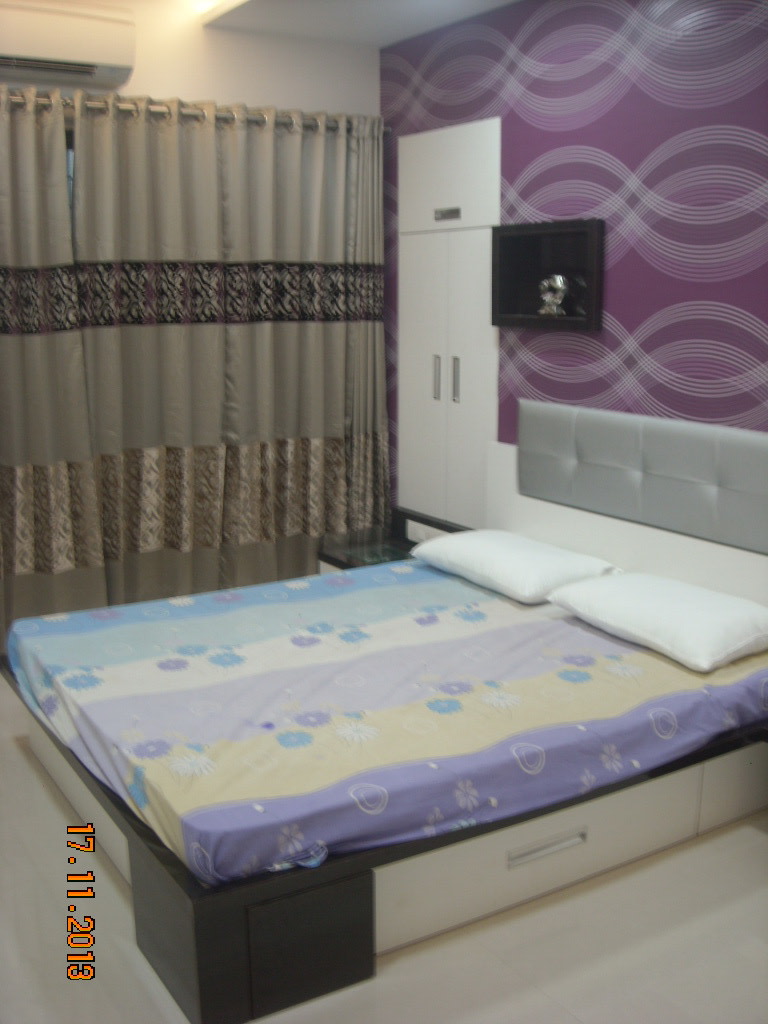 The Back Wall Design by Aparna Mayekar Varadkar Modern | Interior Design Photos & Ideas