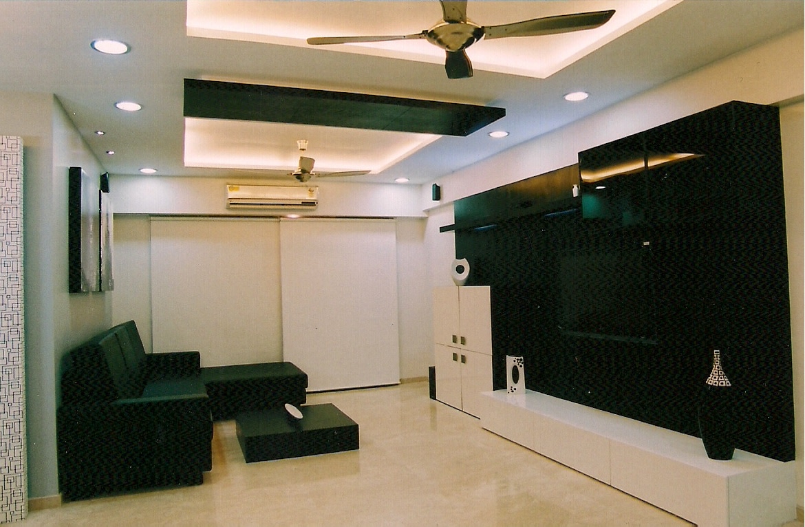 White And Black by Aparna Mayekar Varadkar Contemporary | Interior Design Photos & Ideas