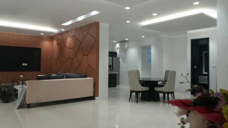 Contemporary dining room with marble flooring by Jamshed Ahmed Dining-room Contemporary | Interior Design Photos & Ideas