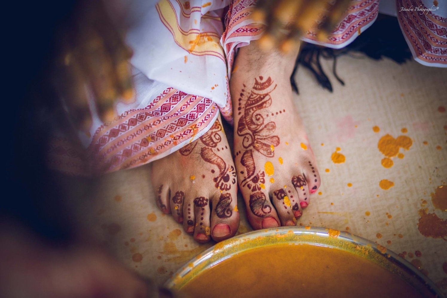 Floral henna tattoo by The Dark Room Photography Wedding-photography | Weddings Photos & Ideas