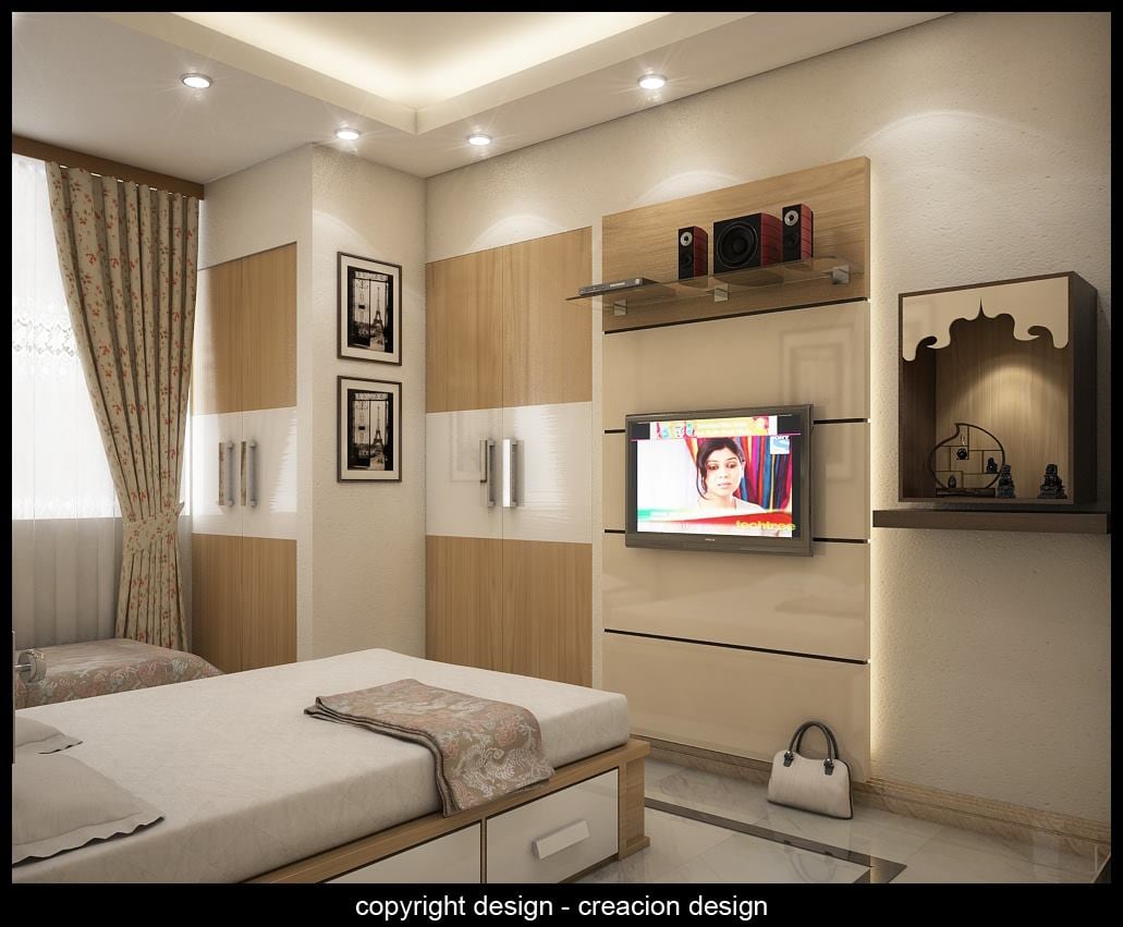 3D Design Od Bedroom by Deepanshu Prasad Bedroom Modern | Interior Design Photos & Ideas