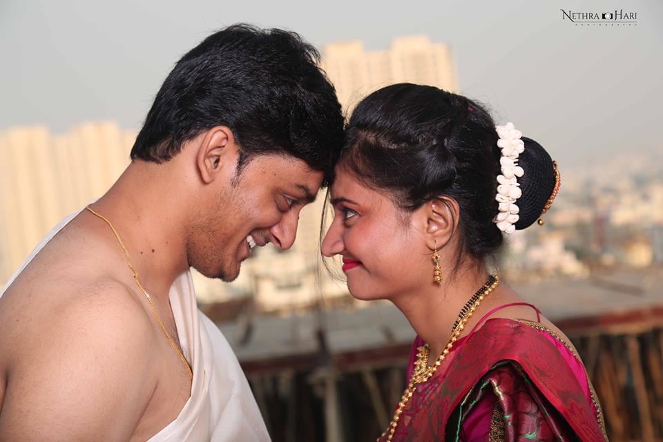 Romantic Bride and Groom Shot by Nethra Hari Photography Wedding-photography | Weddings Photos & Ideas