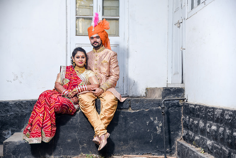 Bride and Groom Pose by ORDUO PRODUCTIONS PVT. LTD Wedding-photography | Weddings Photos & Ideas