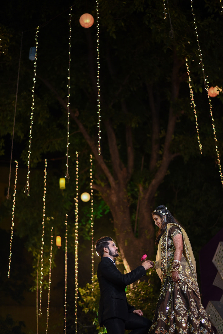Bride and Groom Reception Pose by ORDUO PRODUCTIONS PVT. LTD Wedding-photography | Weddings Photos & Ideas