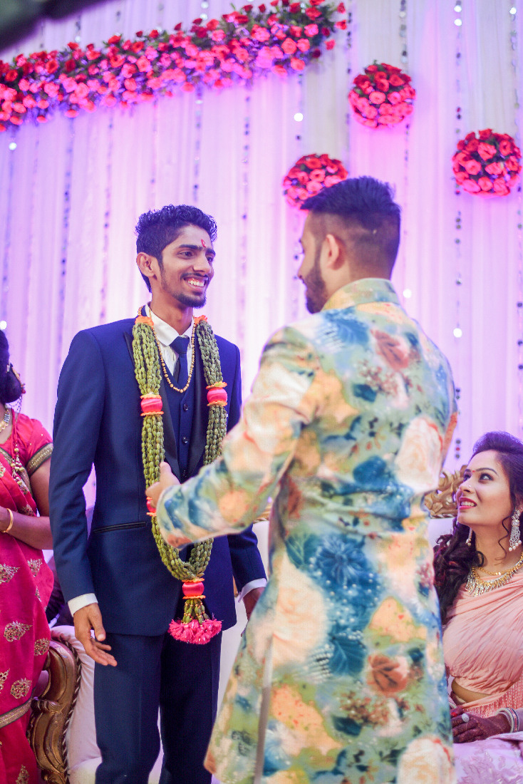 Groom Meeting Guests by ORDUO PRODUCTIONS PVT. LTD Wedding-photography | Weddings Photos & Ideas