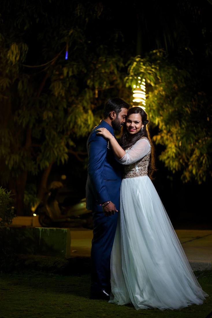 Bride and Groom Romantic Pose by ORDUO PRODUCTIONS PVT. LTD Wedding-photography | Weddings Photos & Ideas
