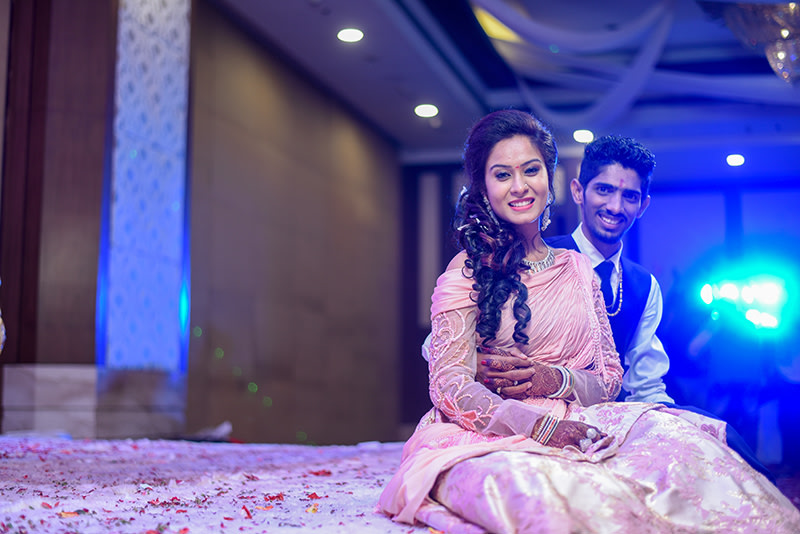 Bride and Groom Pose by ORDUO PRODUCTIONS PVT. LTD Wedding-photography | Weddings Photos & Ideas