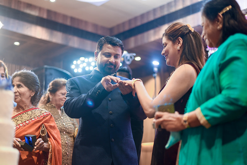 Bride and Groom During Engagement by ORDUO PRODUCTIONS PVT. LTD Wedding-photography | Weddings Photos & Ideas