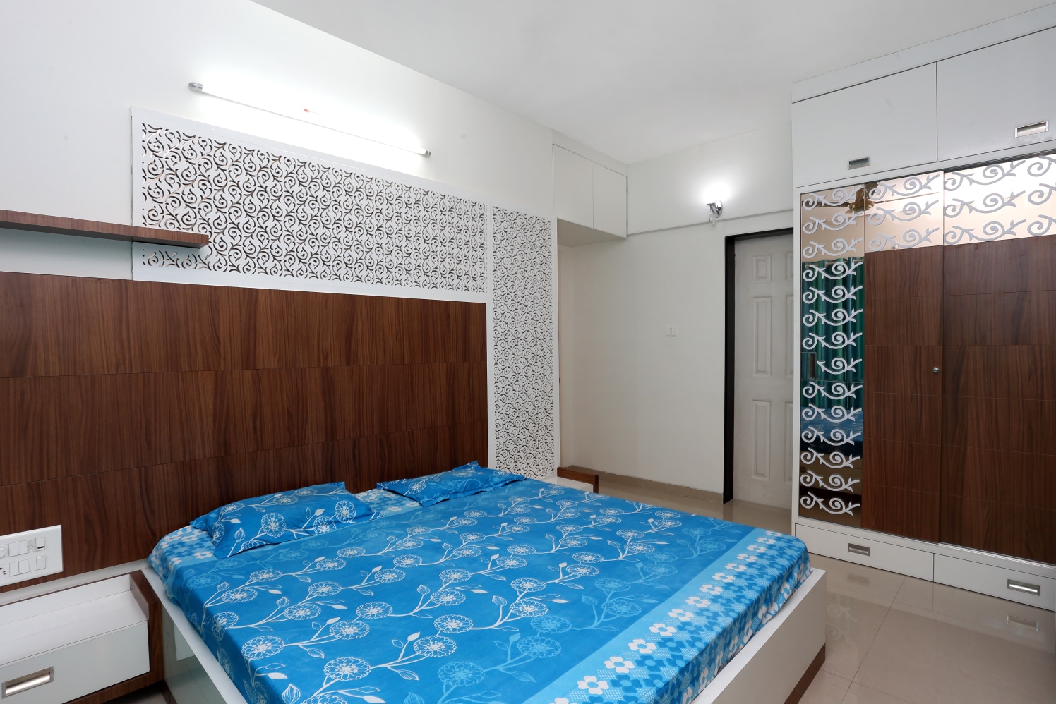 Brown And White by Amith Kumar Bedroom Contemporary | Interior Design Photos & Ideas