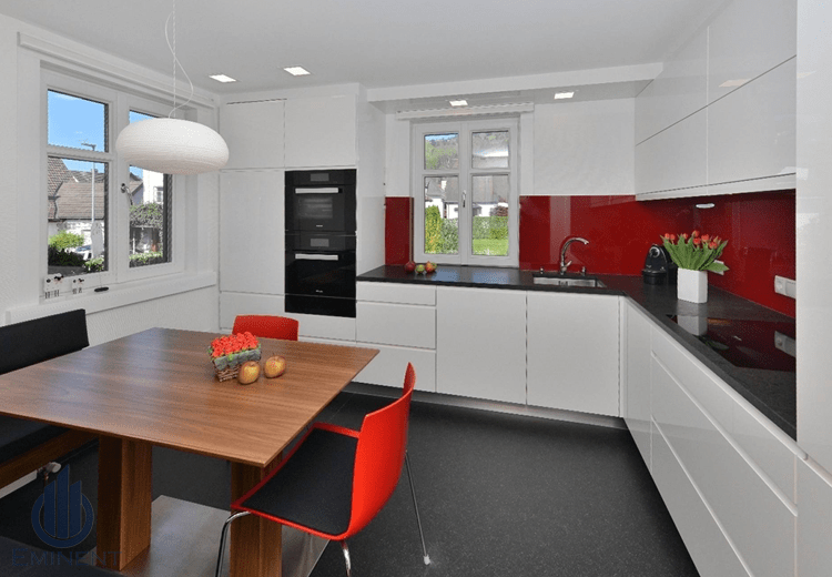 A Clean Cook-In by Shyam Gupta Modular-kitchen Modern | Interior Design Photos & Ideas