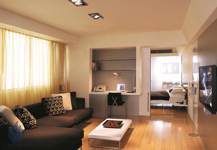 A Basic Brown Base by Shyam Gupta Living-room Modern | Interior Design Photos & Ideas