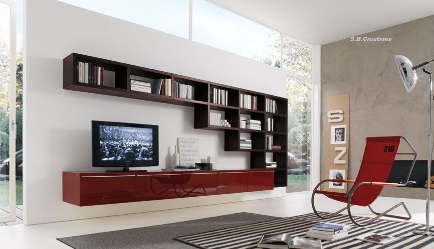 Painting The Town Red by Sanjib Sarkar Contemporary | Interior Design Photos & Ideas