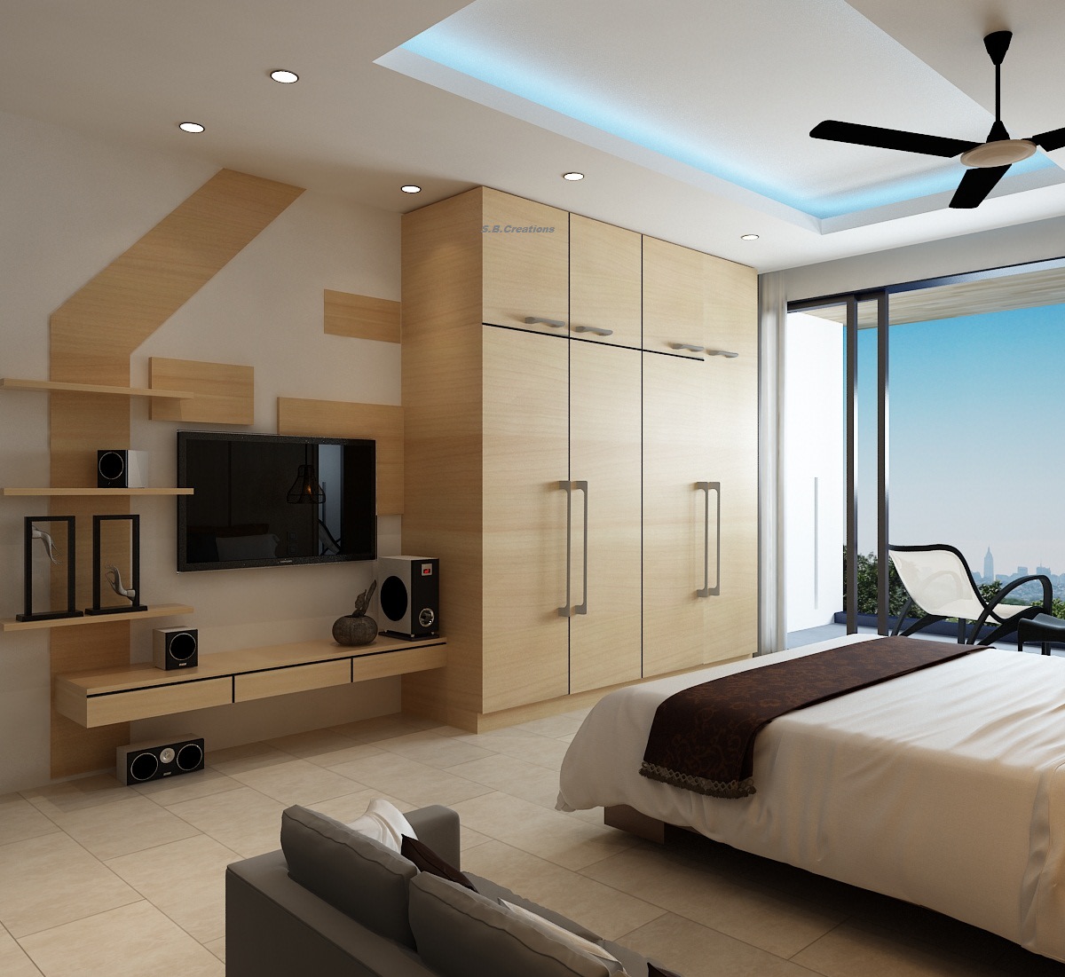Simple Serenity by Sanjib Sarkar Contemporary | Interior Design Photos & Ideas
