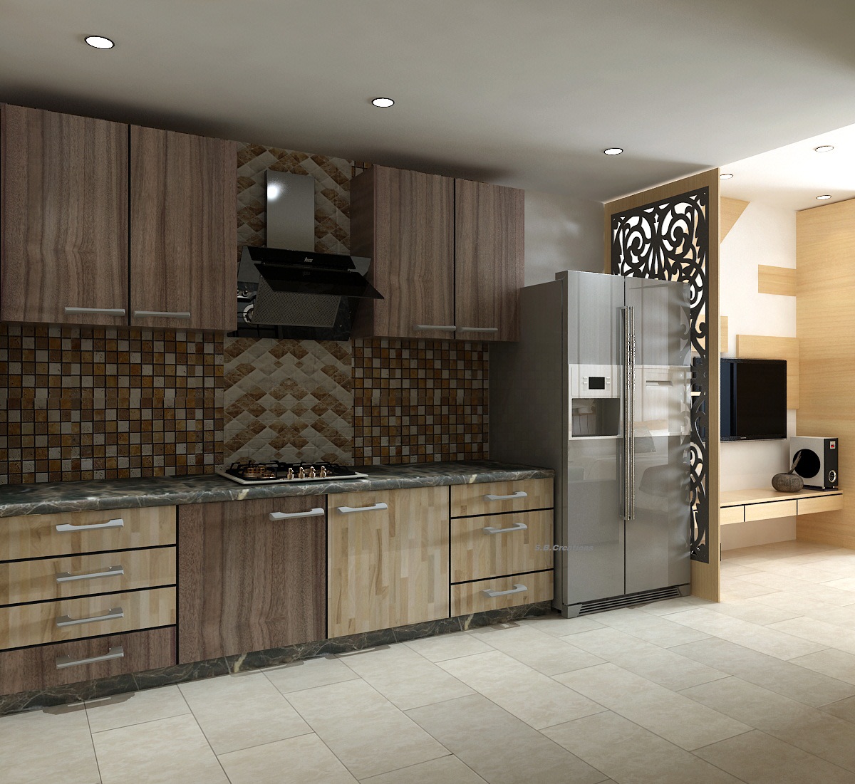 Hopscotch Brown by Sanjib Sarkar Modern | Interior Design Photos & Ideas