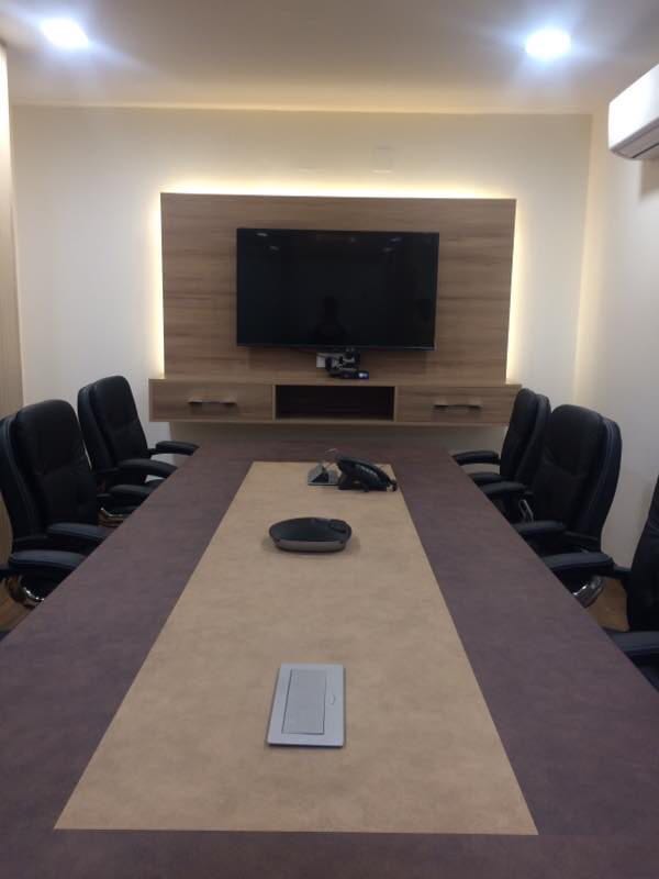 Conference Room by Shubham Pahwa Modern | Interior Design Photos & Ideas