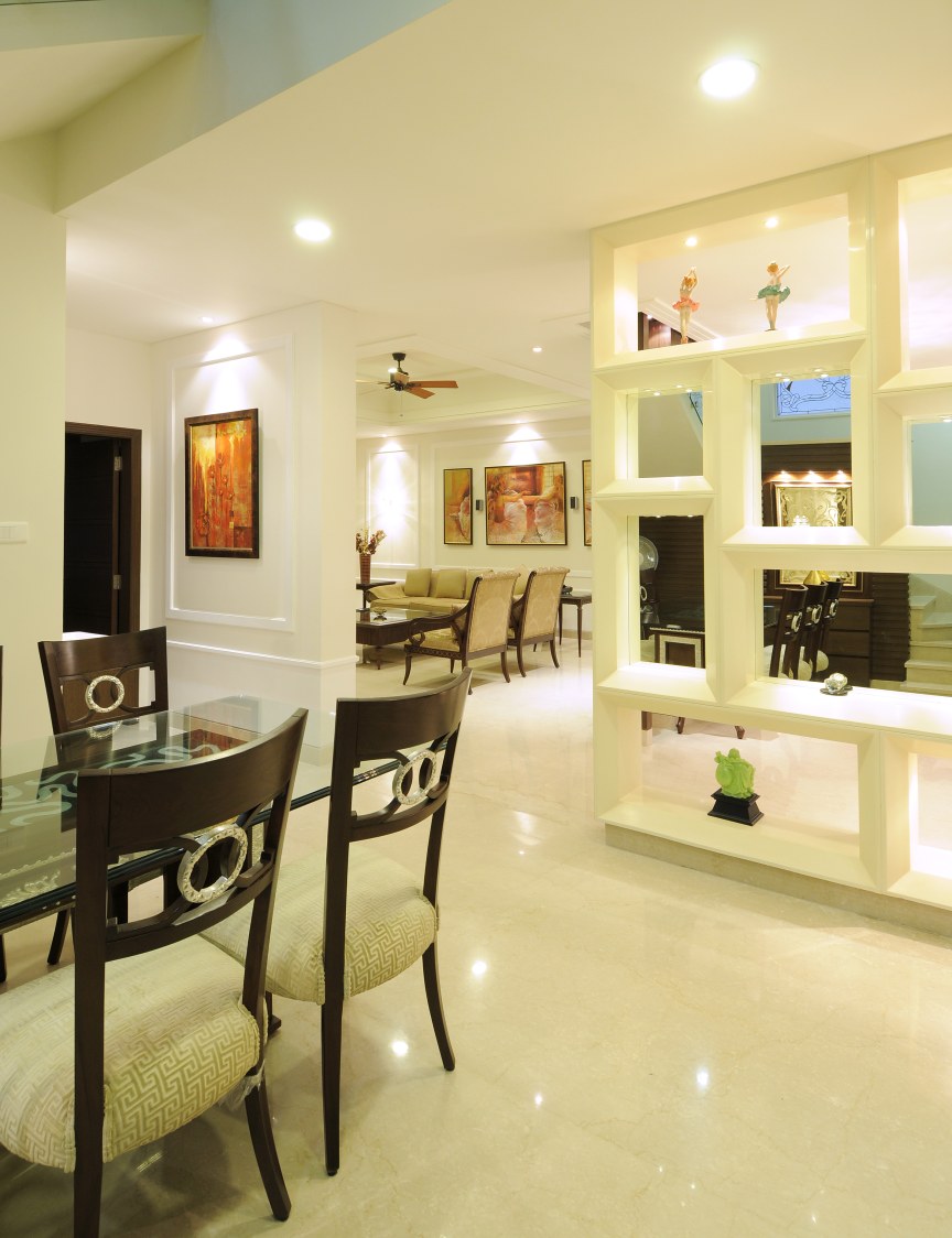 Living Room With Pale Shade Interior by Nandigam Harish Living-room Modern | Interior Design Photos & Ideas