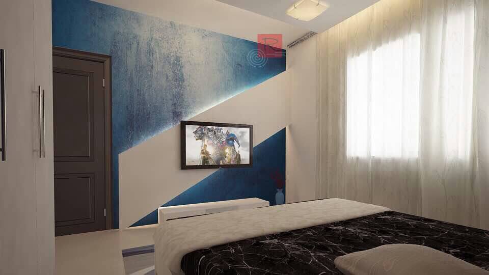 Midnight Blue by Krishnan A Modern | Interior Design Photos & Ideas