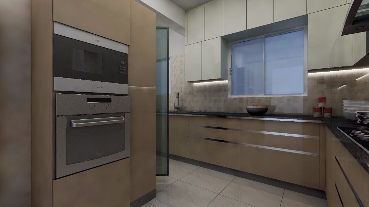 Marvelous Kitchen space by Shwetha Modern | Interior Design Photos & Ideas