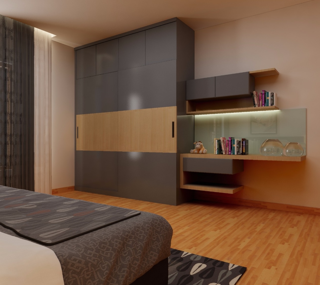 Upscale Living by Shwetha Modern | Interior Design Photos & Ideas