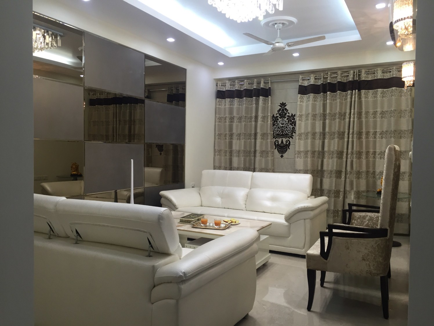 Modern Living Room by Deepali Garg Modern | Interior Design Photos & Ideas