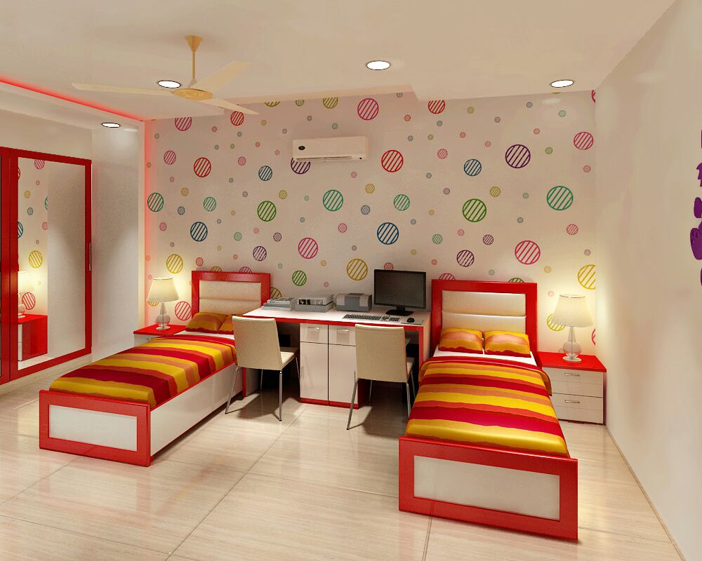 Kids Bedroom by Jaideep Mandal Bedroom Modern | Interior Design Photos & Ideas