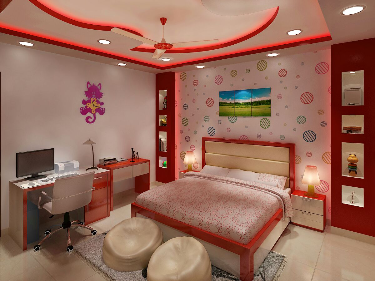 Kids Room 2 by Jaideep Mandal Modern | Interior Design Photos & Ideas