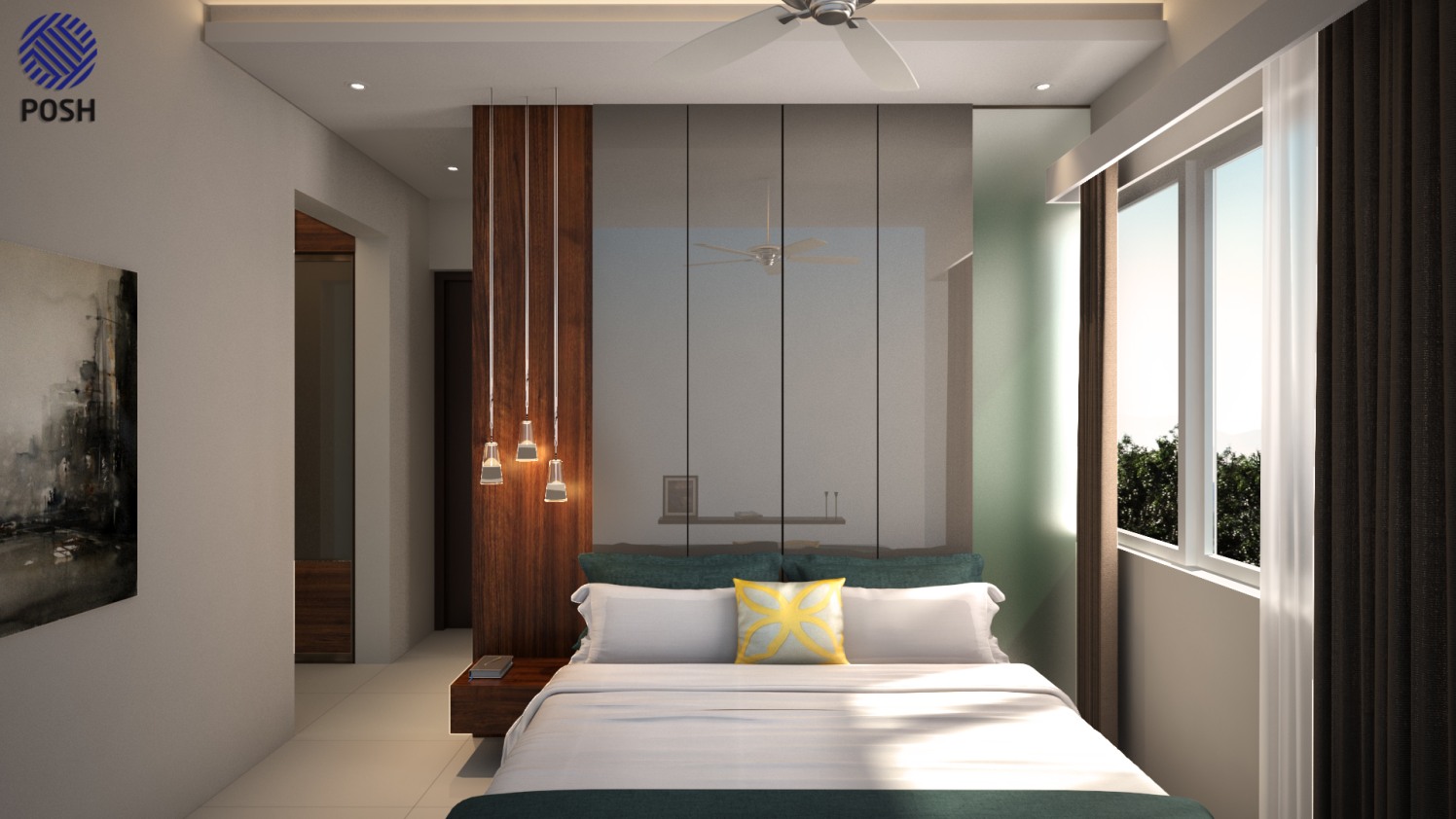 Contemporary bedroom by Priyanka Rai Bedroom Contemporary | Interior Design Photos & Ideas