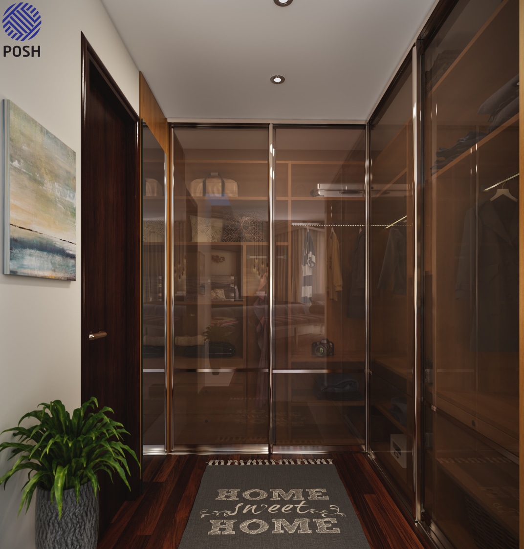 Contemporary wardrobe by Priyanka Rai Bedroom Contemporary | Interior Design Photos & Ideas