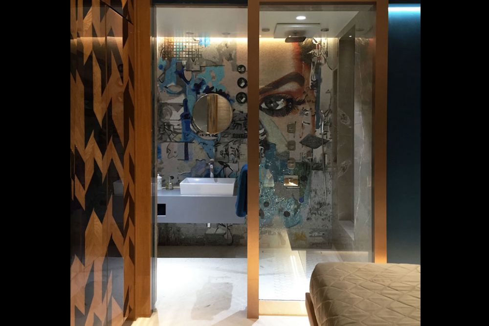 Artistic Washroom by Gocosy.com
