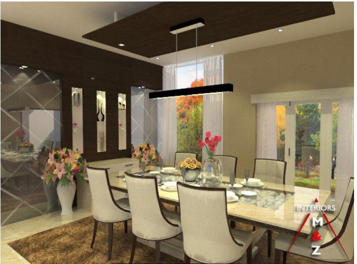 Luxurious dining by Zubairul Haque Contemporary | Interior Design Photos & Ideas