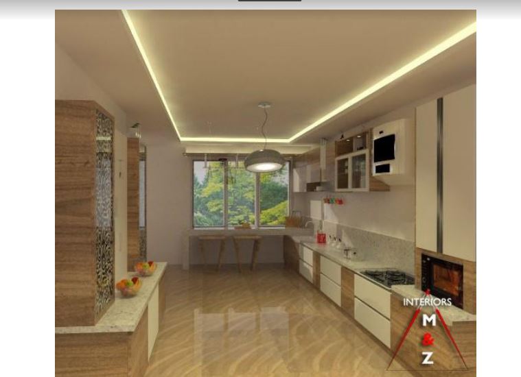 Shiny kitchen space by Zubairul Haque Contemporary | Interior Design Photos & Ideas