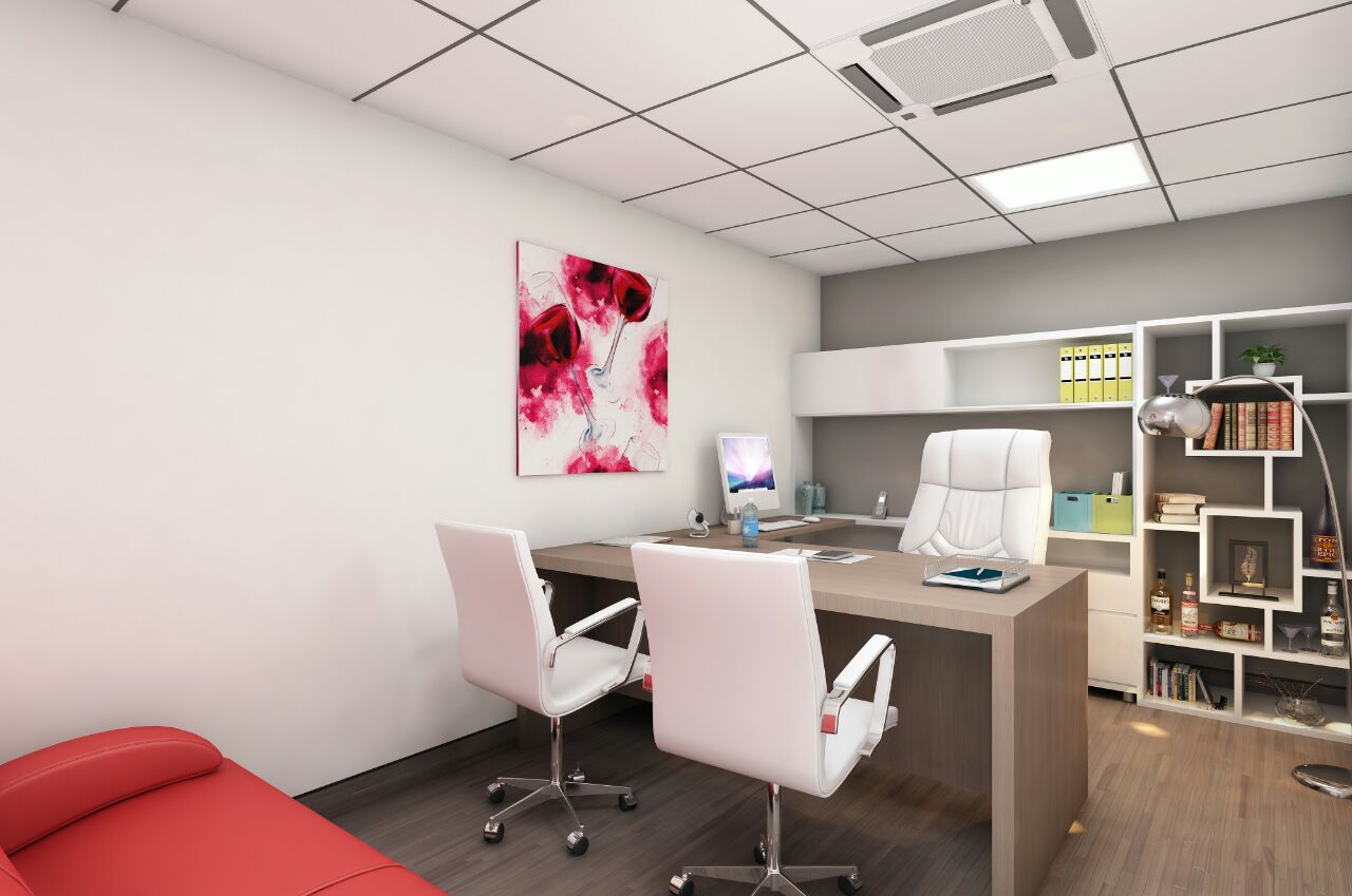 Modern day office room by Nirav Shah Contemporary | Interior Design Photos & Ideas