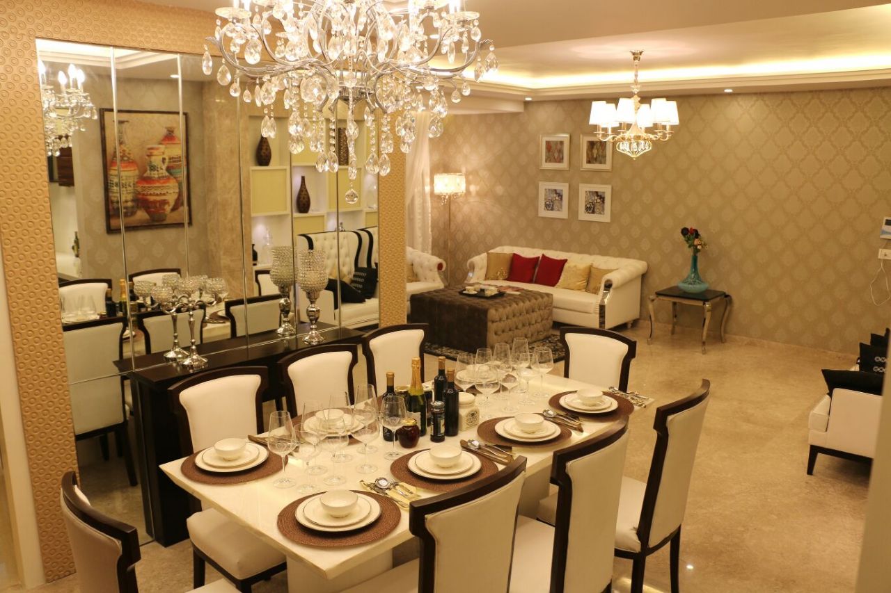Royal Dining by Rehan Khan Modern | Interior Design Photos & Ideas