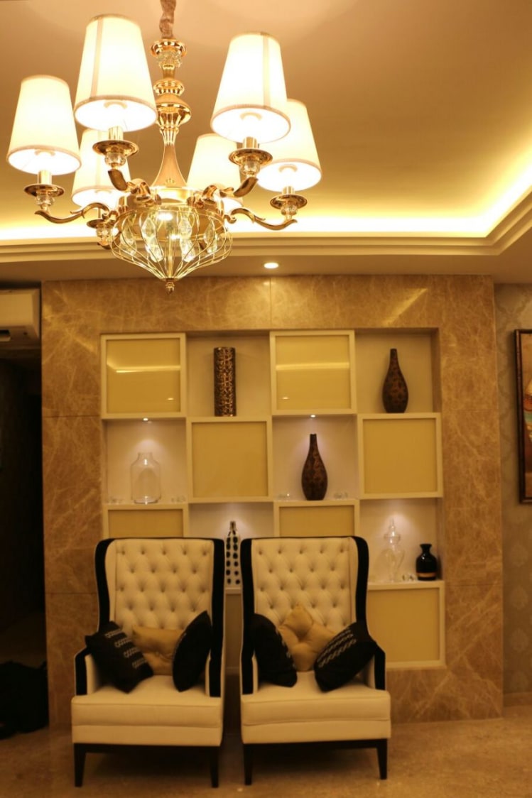 Royal Living Room by Rehan Khan Modern | Interior Design Photos & Ideas