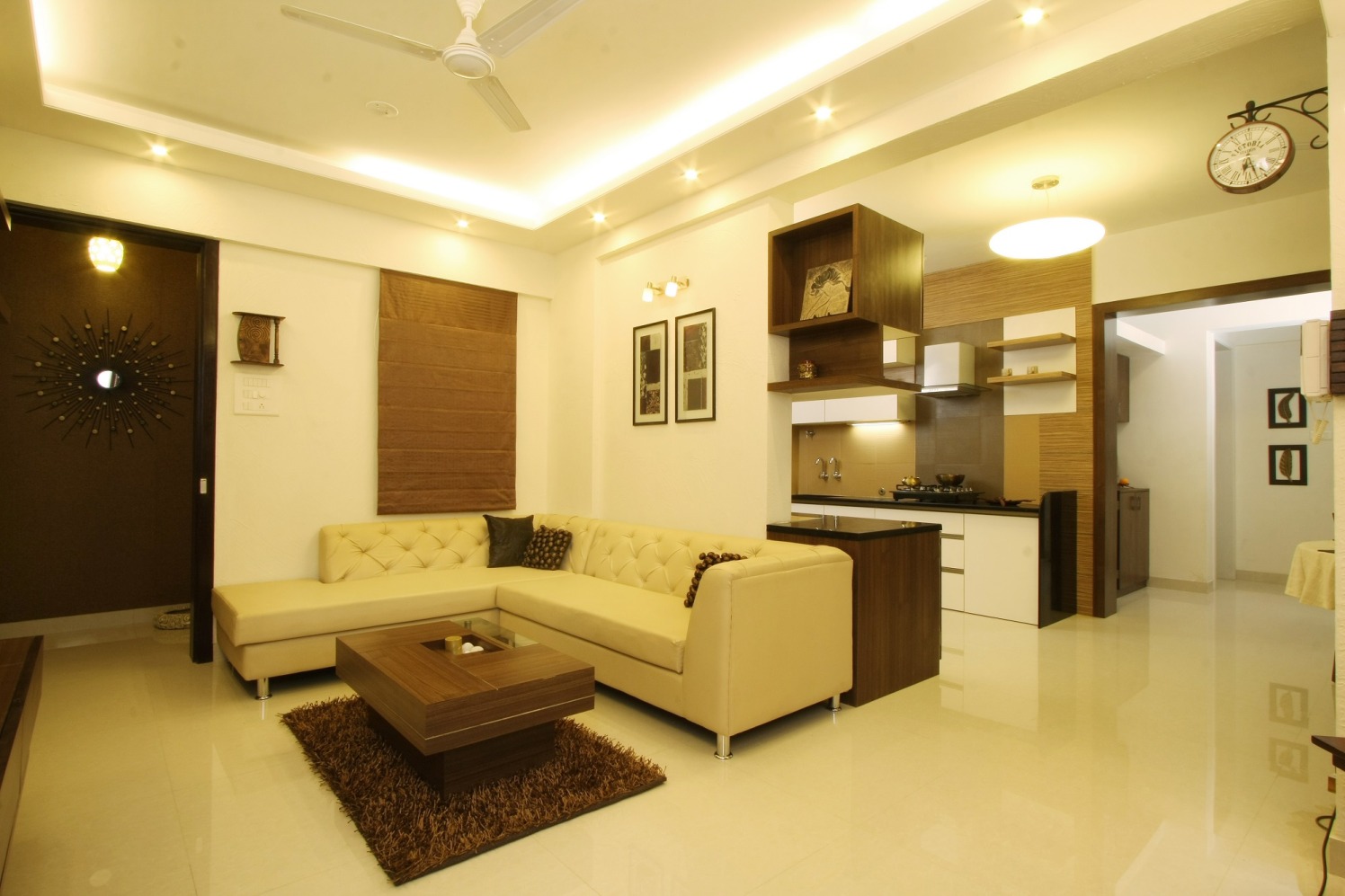 Standard Living by Harshila Shreeram Talasila Modern | Interior Design Photos & Ideas