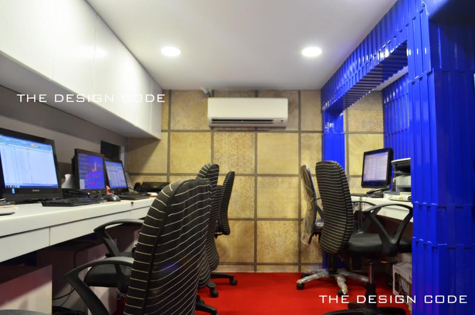 Office Space With Wall Art by Prashant jain