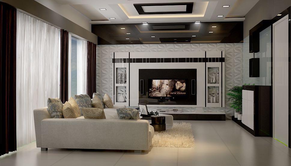 Black and White Decor by Itzin World Designs Contemporary | Interior Design Photos & Ideas