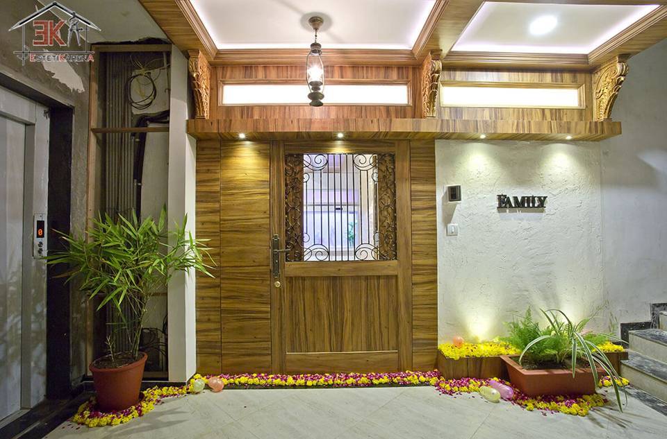 Wooden Entrance by Estetik Arena