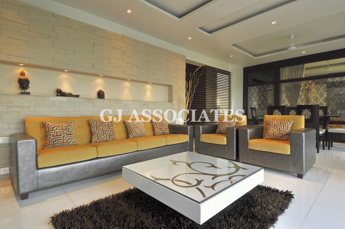 Orange Glaze by Gaurang Jawle Contemporary | Interior Design Photos & Ideas