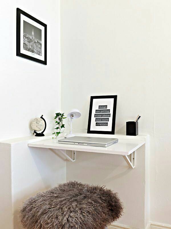 Electric White Working Table With Settee by Live Fabulous Indoor-spaces Modern | Interior Design Photos & Ideas